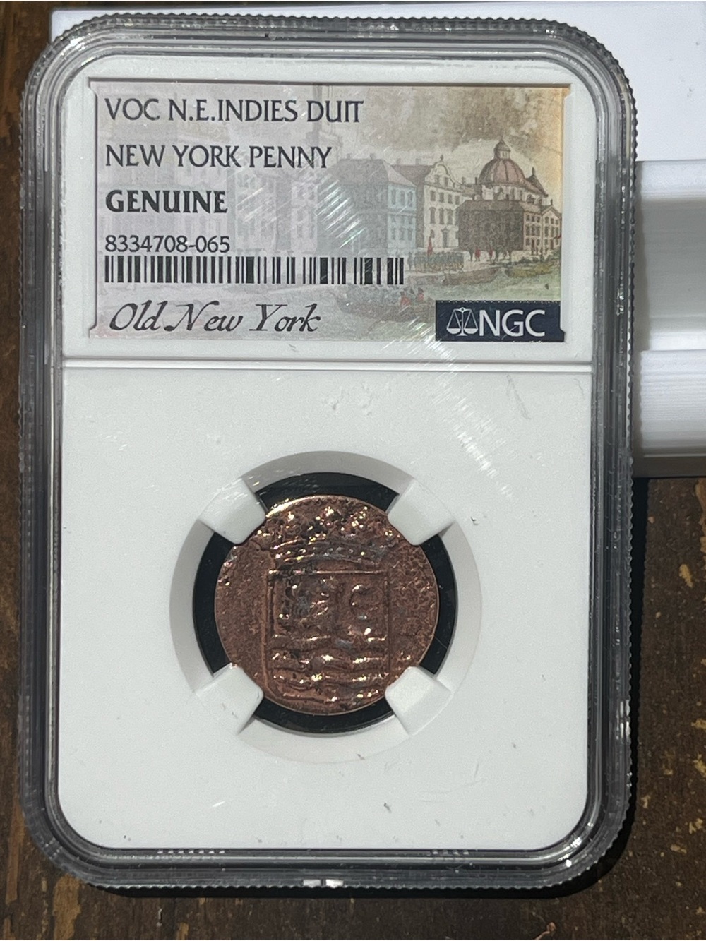 Voc N.E.Indies Duit New York penny